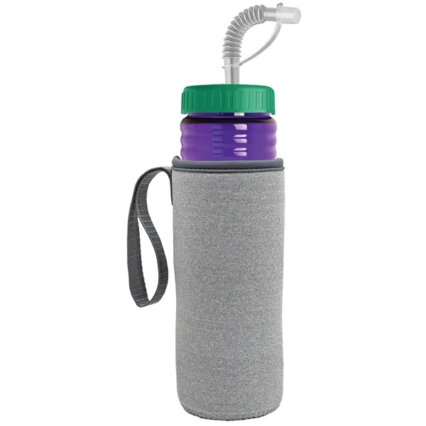 Garyline® Lifeguard Bottle with Straw Lid and Insulated C...... from ASI 40480 Koozie Group