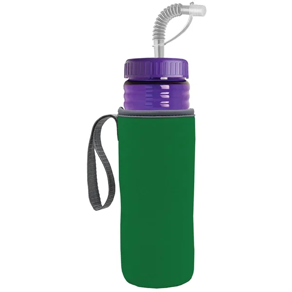 Garyline® Lifeguard Bottle with Straw Lid and Insulated C...... from ASI 40480 Koozie Group