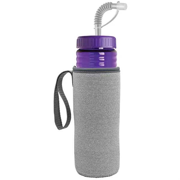 Garyline® Lifeguard Bottle with Straw Lid and Insulated C...... from ASI 40480 Koozie Group