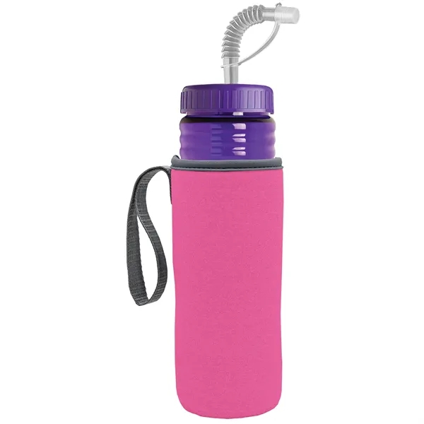 Garyline® Lifeguard Bottle with Straw Lid and Insulated C...... from ASI 40480 Koozie Group