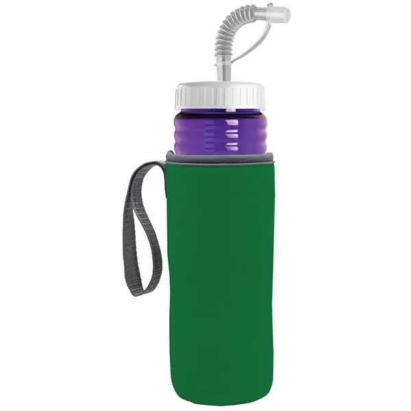 Garyline® Lifeguard Bottle with Straw Lid and Insulated C...... from ASI 40480 Koozie Group
