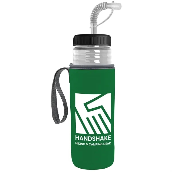 Garyline® Lifeguard Bottle with Straw Lid and Insulated C...... from ASI 40480 Koozie Group