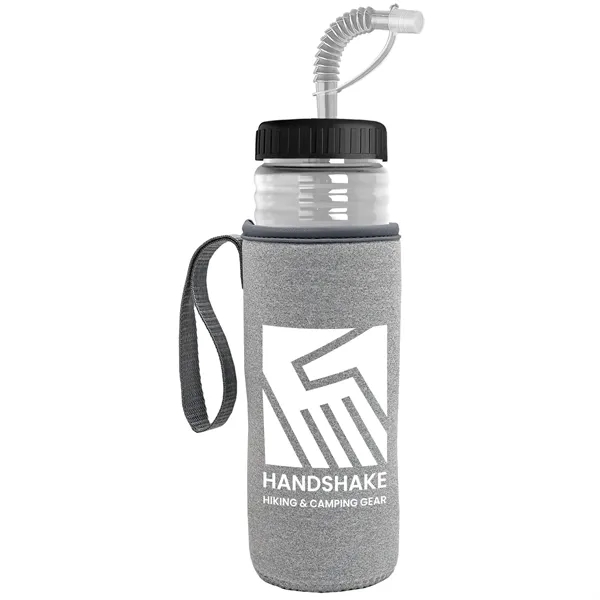 Garyline® Lifeguard Bottle with Straw Lid and Insulated C...... from ASI 40480 Koozie Group