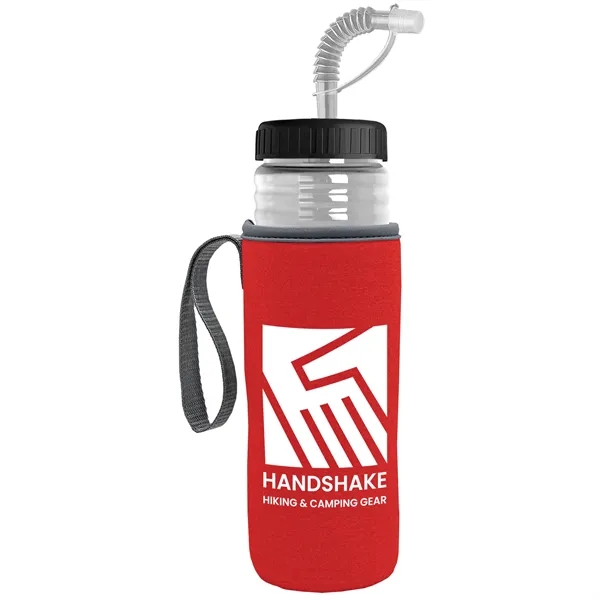 Garyline® Lifeguard Bottle with Straw Lid and Insulated C...... from ASI 40480 Koozie Group