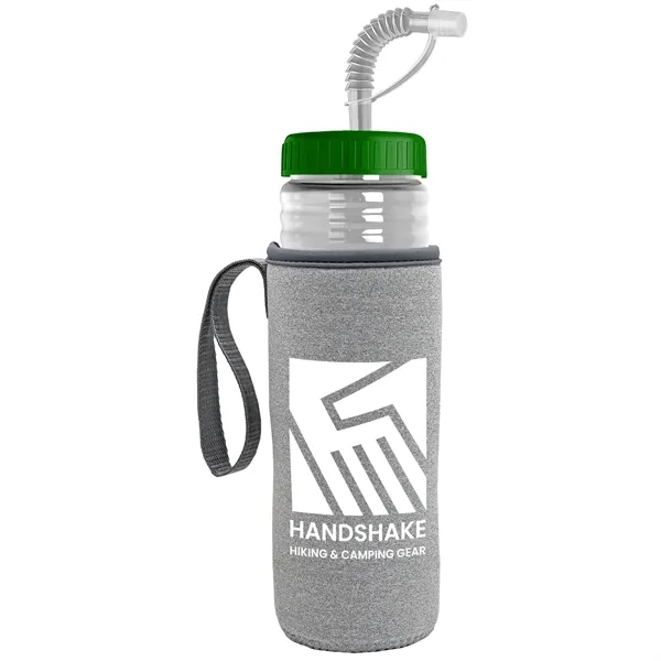 Garyline® Lifeguard Bottle with Straw Lid and Insulated C...... from ASI 40480 Koozie Group