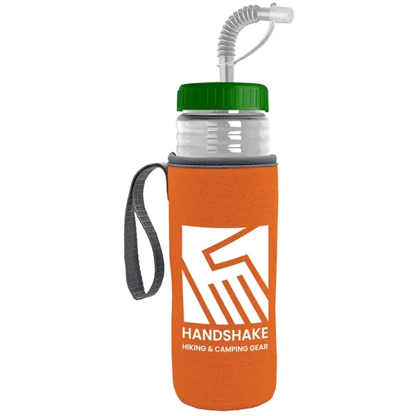 Garyline® Lifeguard Bottle with Straw Lid and Insulated C...... from ASI 40480 Koozie Group