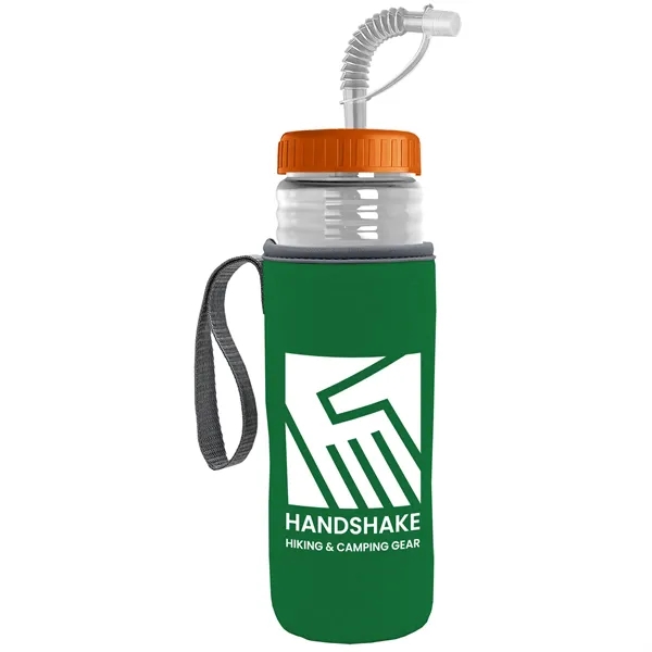 Garyline® Lifeguard Bottle with Straw Lid and Insulated C...... from ASI 40480 Koozie Group