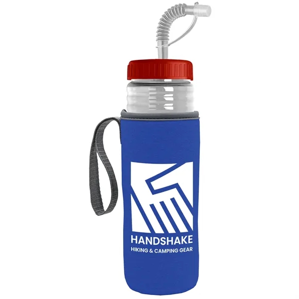 Garyline® Lifeguard Bottle with Straw Lid and Insulated C...... from ASI 40480 Koozie Group
