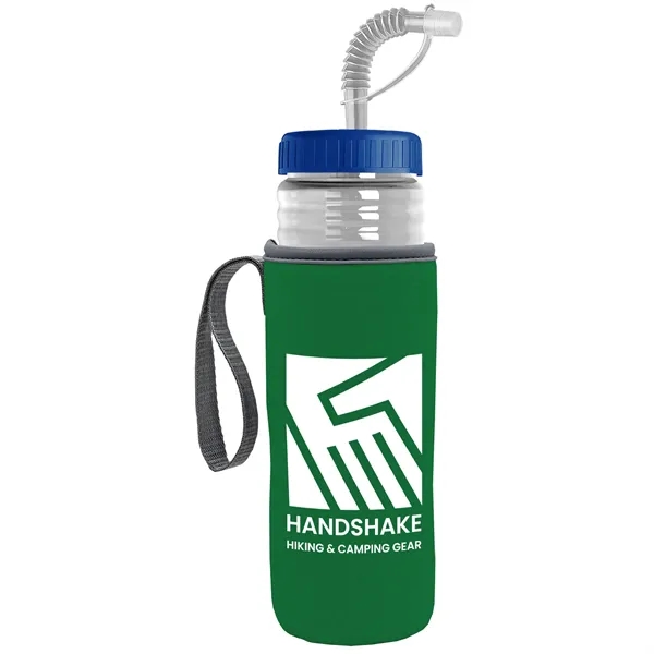 Garyline® Lifeguard Bottle with Straw Lid and Insulated C...... from ASI 40480 Koozie Group