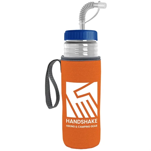 Garyline® Lifeguard Bottle with Straw Lid and Insulated C...... from ASI 40480 Koozie Group