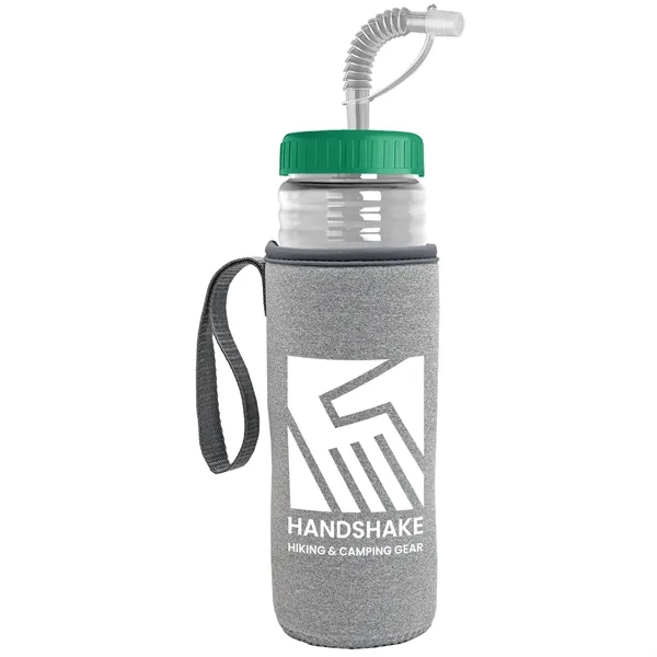 Garyline® Lifeguard Bottle with Straw Lid and Insulated C...... from ASI 40480 Koozie Group