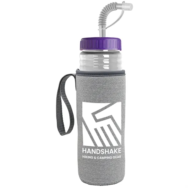 Garyline® Lifeguard Bottle with Straw Lid and Insulated C...... from ASI 40480 Koozie Group