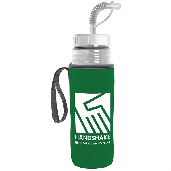 Garyline® Lifeguard Bottle with Straw Lid and Insulated C...... from ASI 40480 Koozie Group