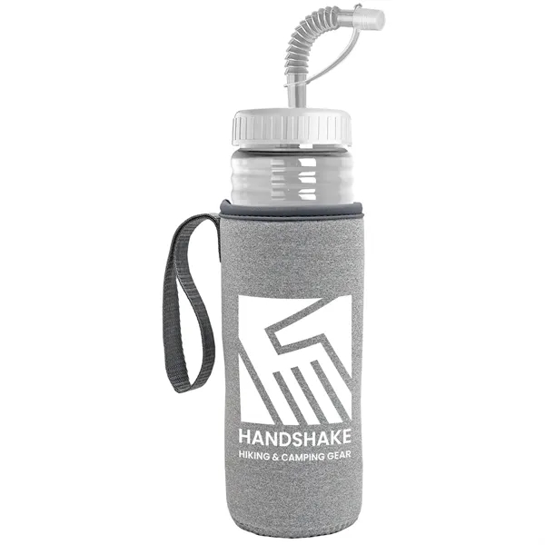 Garyline® Lifeguard Bottle with Straw Lid and Insulated C...... from ASI 40480 Koozie Group