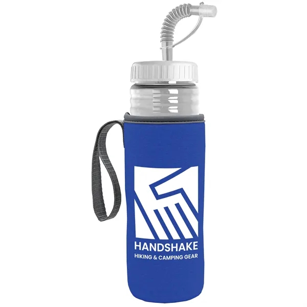 Garyline® Lifeguard Bottle with Straw Lid and Insulated C...... from ASI 40480 Koozie Group