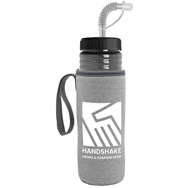 Garyline® Lifeguard Bottle with Straw Lid and Insulated C...... from ASI 40480 Koozie Group