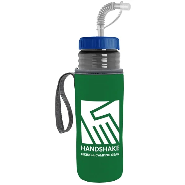 Garyline® Lifeguard Bottle with Straw Lid and Insulated C...... from ASI 40480 Koozie Group
