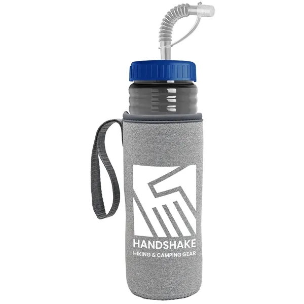 Garyline® Lifeguard Bottle with Straw Lid and Insulated C...... from ASI 40480 Koozie Group