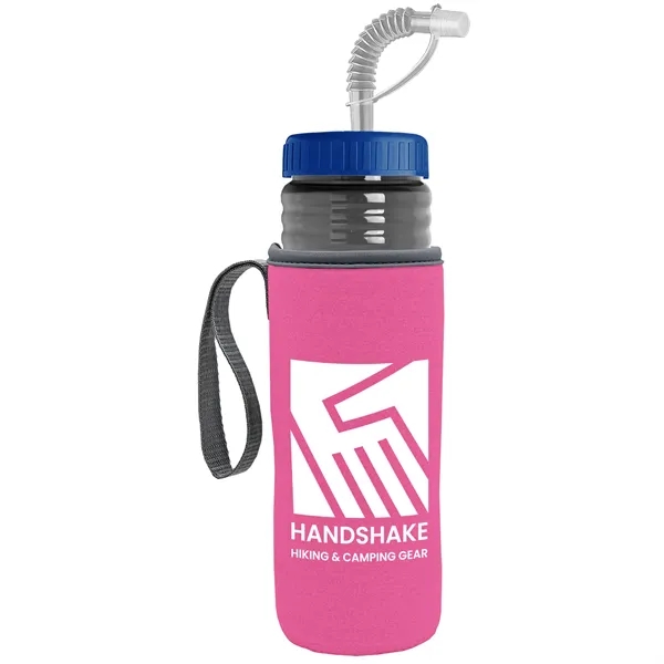 Garyline® Lifeguard Bottle with Straw Lid and Insulated C...... from ASI 40480 Koozie Group