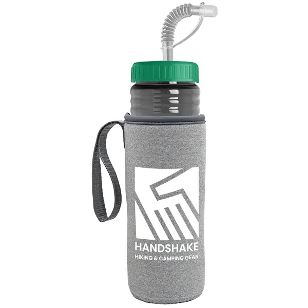 Garyline® Lifeguard Bottle with Straw Lid and Insulated C...... from ASI 40480 Koozie Group