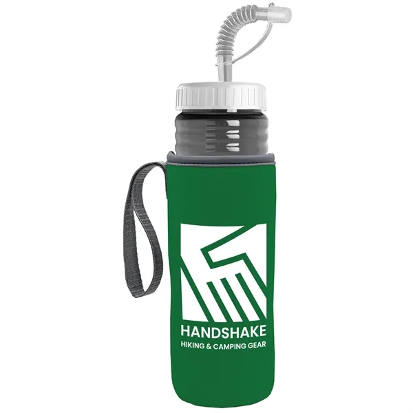 Garyline® Lifeguard Bottle with Straw Lid and Insulated C...... from ASI 40480 Koozie Group