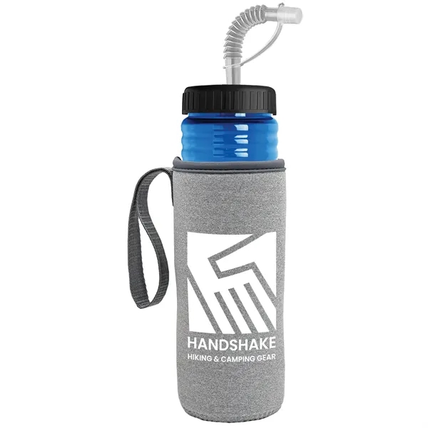 Garyline® Lifeguard Bottle with Straw Lid and Insulated C...... from ASI 40480 Koozie Group