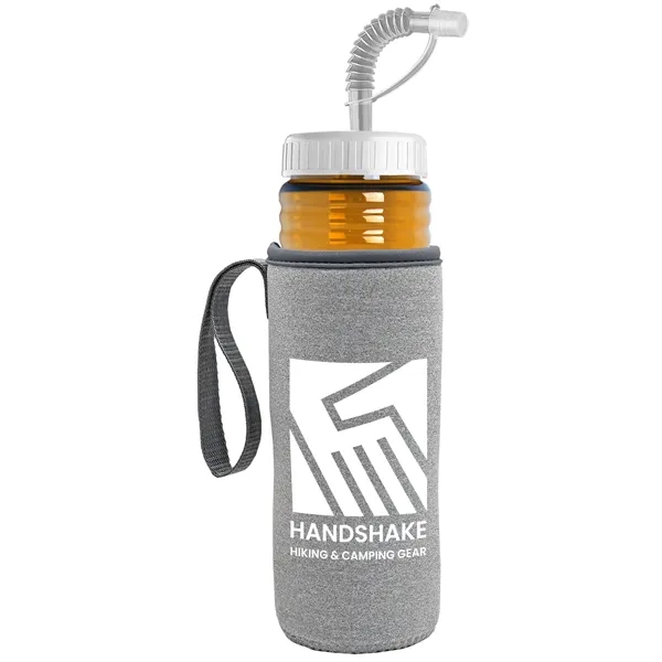 Garyline® Lifeguard Bottle with Straw Lid and Insulated C...... from ASI 40480 Koozie Group