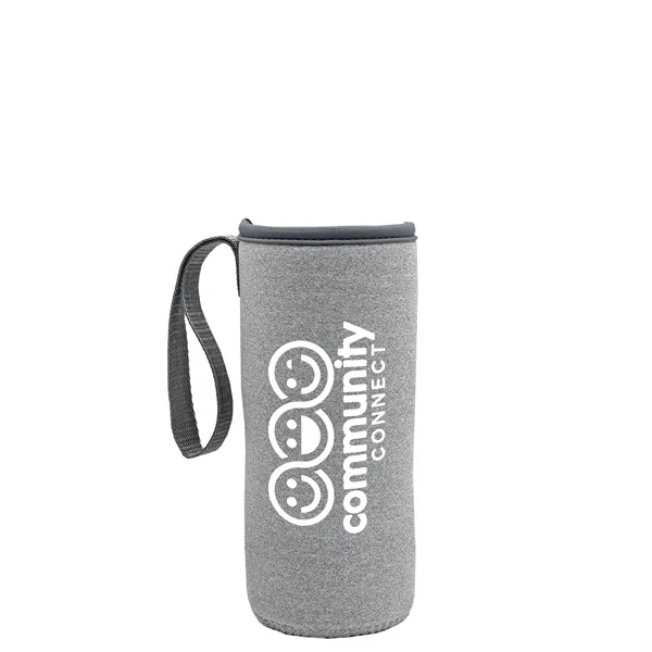 24 oz. Transparent Sports bottle with drink-thru lid  & Caddy... from ASI 40480 Koozie Group