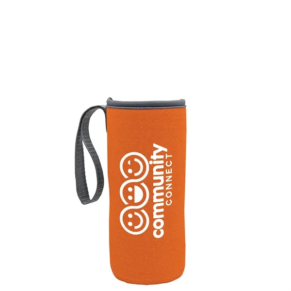 24 oz. Transparent Sports bottle with drink-thru lid  & Caddy... from ASI 40480 Koozie Group