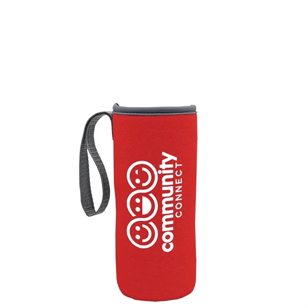 24 oz. Transparent Sports bottle with drink-thru lid  & Caddy... from ASI 40480 Koozie Group