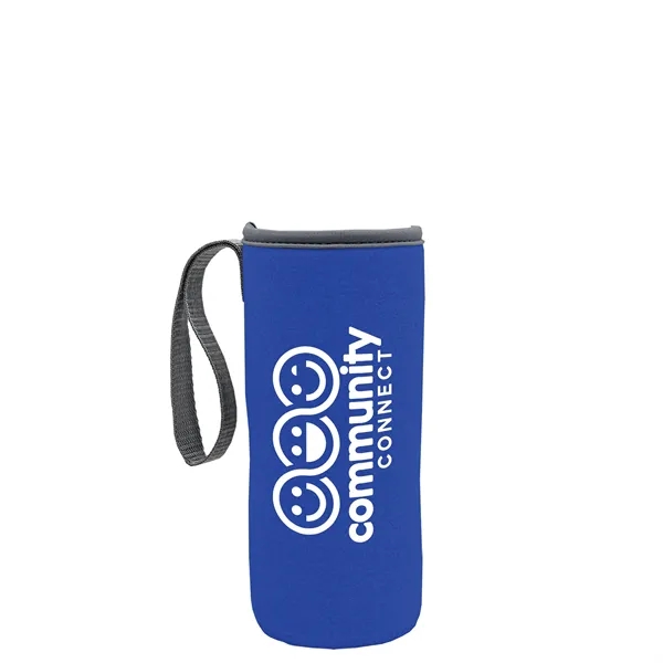 24 oz. Transparent Sports bottle with drink-thru lid  & Caddy... from ASI 40480 Koozie Group