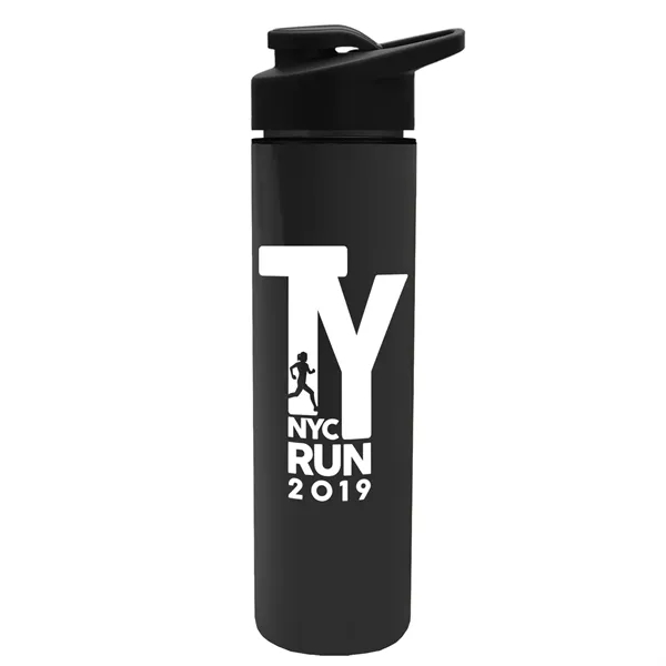 16 oz. Double Wall Insulated Bottle with Drink-Thru Lid. Bottle has... from ASI 40480 Koozie Group