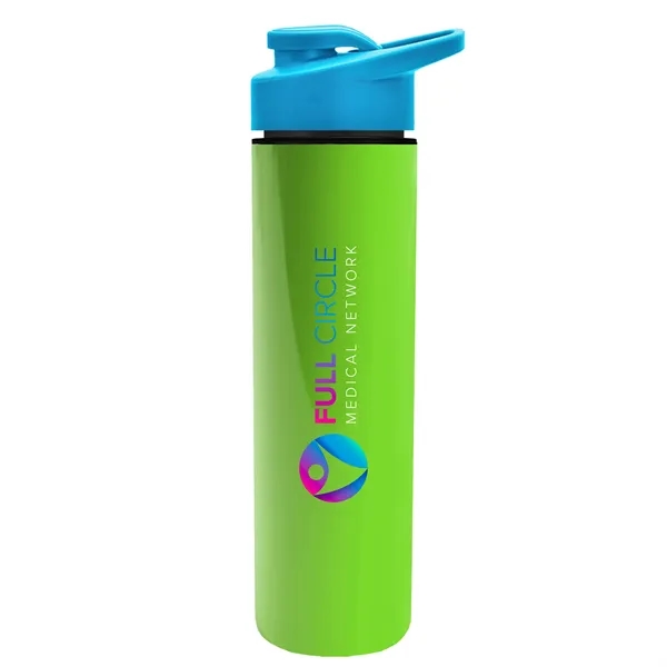 16 oz. Double Wall Insulated Bottle with Drink-Thru Lid. Bottle has... from ASI 40480 Koozie Group
