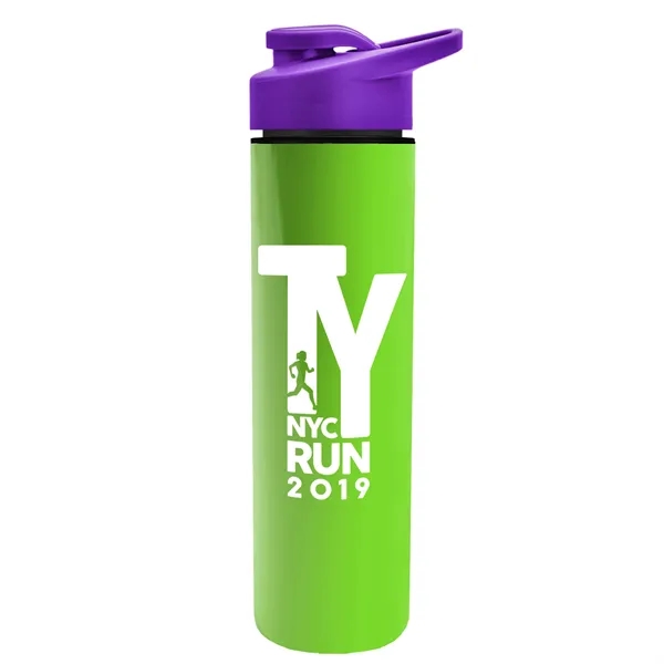 16 oz. Double Wall Insulated Bottle with Drink-Thru Lid. Bottle has... from ASI 40480 Koozie Group