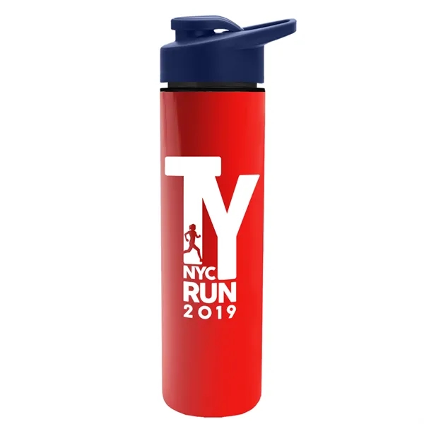 16 oz. Double Wall Insulated Bottle with Drink-Thru Lid. Bottle has... from ASI 40480 Koozie Group