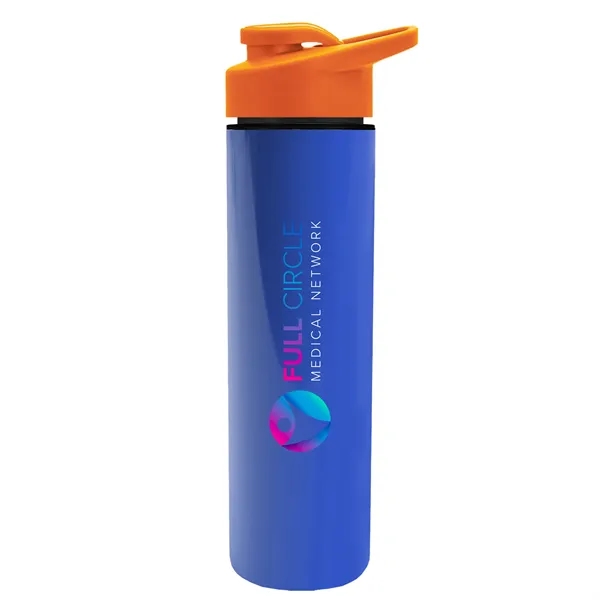 16 oz. Double Wall Insulated Bottle with Drink-Thru Lid. Bottle has... from ASI 40480 Koozie Group