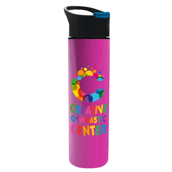 16 oz. Double Wall Insulated Bottle with Flip Straw Lid. Bottle... from ASI 40480 Koozie Group