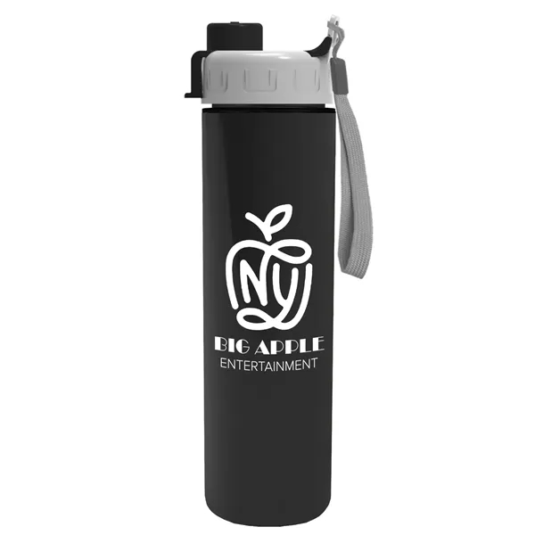 16 oz. Double Wall Insulated Bottle with Flip Straw Lid. Bottle... from ASI 40480 Koozie Group