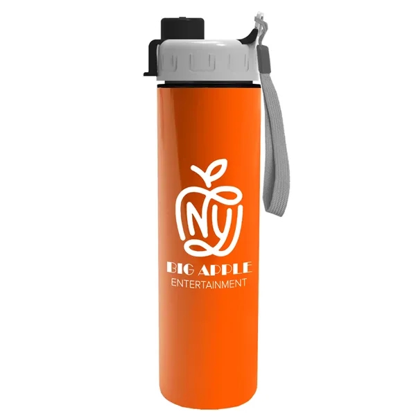 16 oz. Double Wall Insulated Bottle with Flip Straw Lid. Bottle... from ASI 40480 Koozie Group
