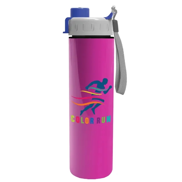 16 oz. Double Wall Insulated Bottle with Flip Straw Lid. Bottle... from ASI 40480 Koozie Group