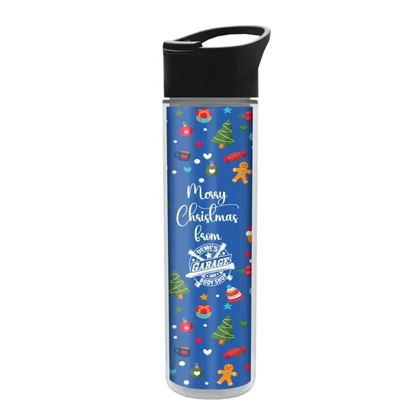 Full Color Wrap 16 Oz. Insulated Bottle With Pop Up Sip... from ASI 40480 Koozie Group