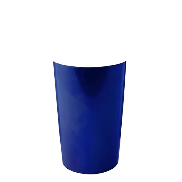 14 oz. Metallic Tumbler with 2-in-1 Flip and Straw lid. Top... from ASI 40480 Koozie Group