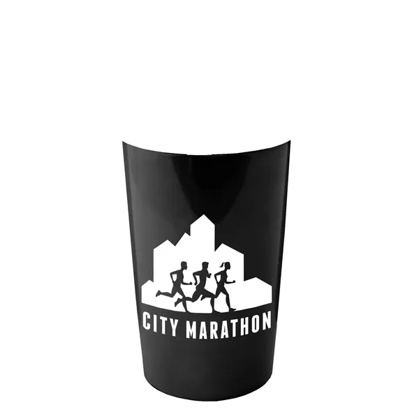 14 oz. Metallic Tumbler with 2-in-1 Flip and Straw lid. Top... from ASI 40480 Koozie Group