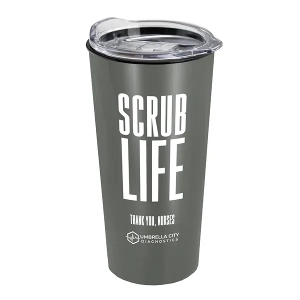 Garyline® Explore Metallic Travel Tumbler with Slider Lid...... from ASI 40480 Koozie Group