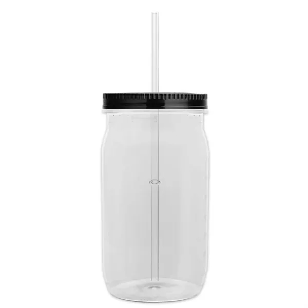 27 oz. Mason Jar - Screw-On Lid with Gasket Seal. Measurements... from ASI 40480 Koozie Group