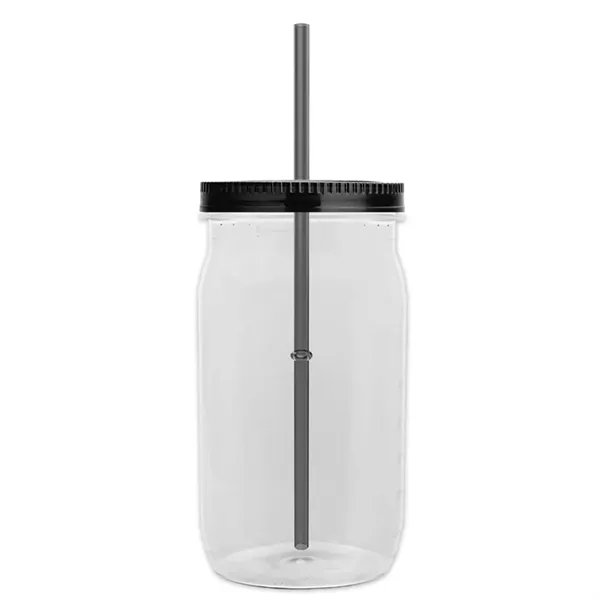 27 oz. Mason Jar - Screw-On Lid with Gasket Seal. Measurements... from ASI 40480 Koozie Group