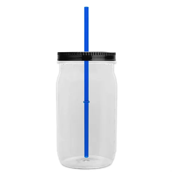 27 oz. Mason Jar - Screw-On Lid with Gasket Seal. Measurements... from ASI 40480 Koozie Group