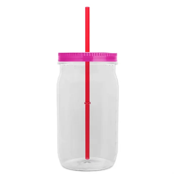 27 oz. Mason Jar - Screw-On Lid with Gasket Seal. Measurements... from ASI 40480 Koozie Group