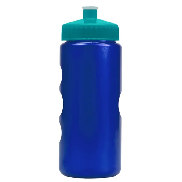 22 oz. Mini Peak Tritan™ Metalike Bottle with push pull lid.... from ASI 40480 Koozie Group