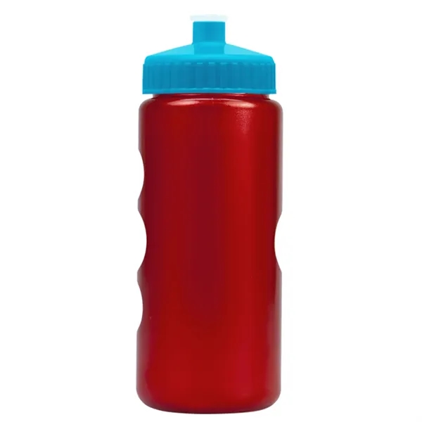 22 oz. Mini Peak Tritan™ Metalike Bottle with push pull lid.... from ASI 40480 Koozie Group